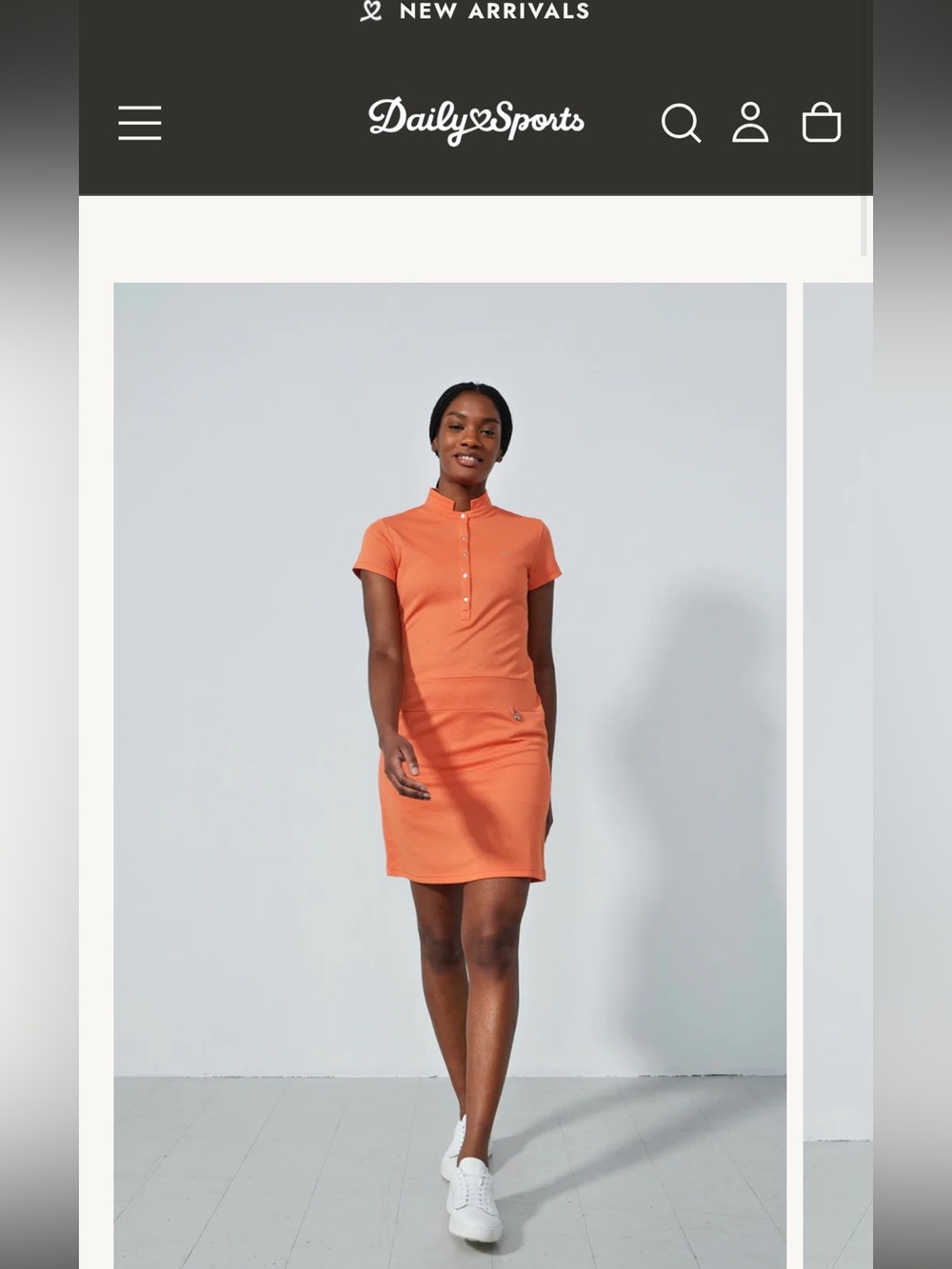 Orange Women’s Golf/tennis  by Daily Sports